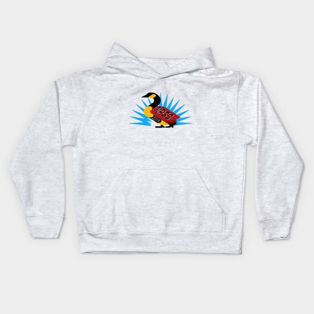 North Peace Geese Kids Hoodie by BubberDucky